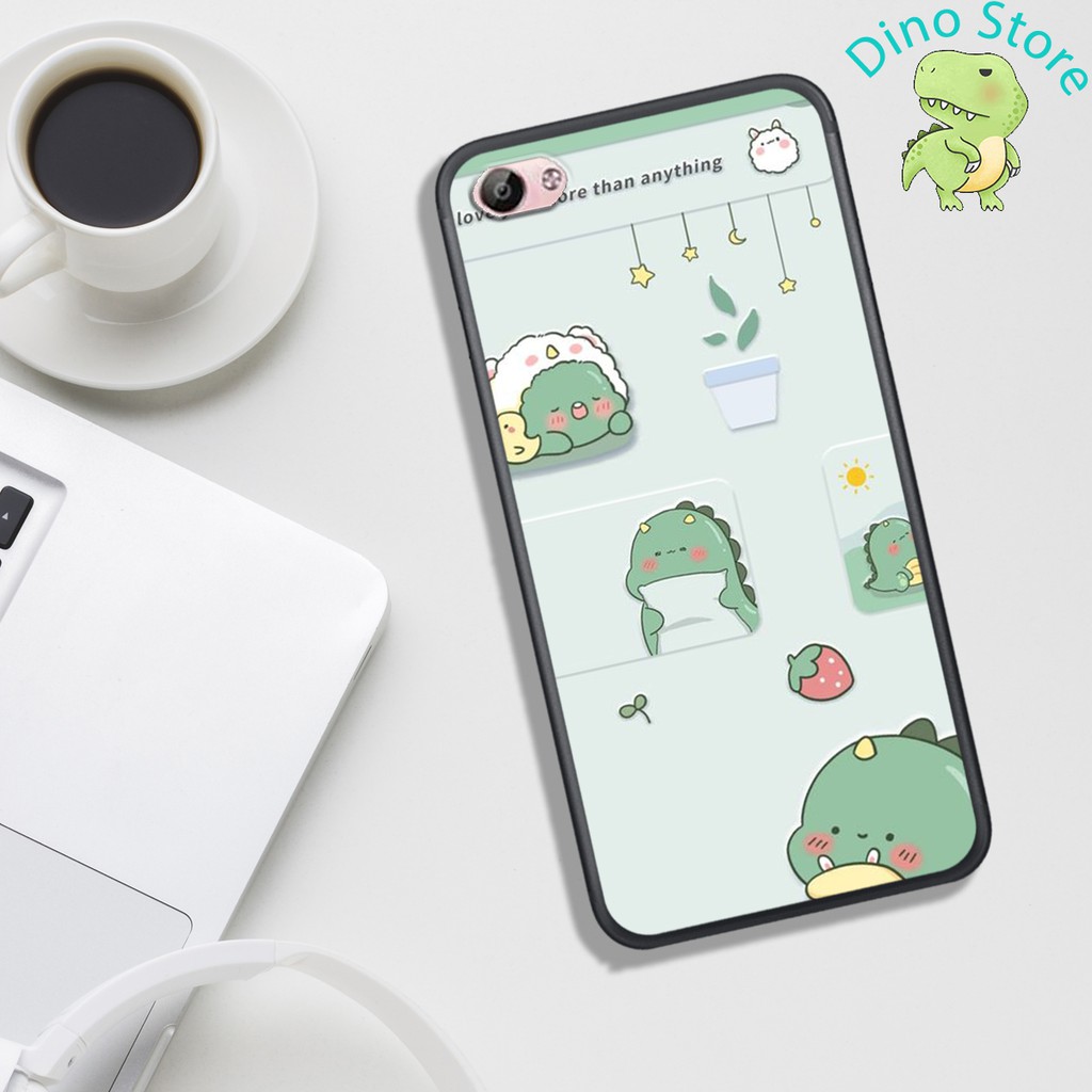 ỐP LƯNG VIVO Y53/Y55/Y66/Y67/Y71,  IN HÌNH KHỦNG LONG NGỘ NGHĨNH VÀ CUTE