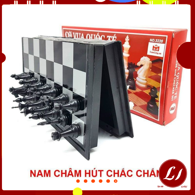 Bộ CỜ VUA  NAM CHÂM rèn kĩ năng và tư duy sáng tạo cho bé