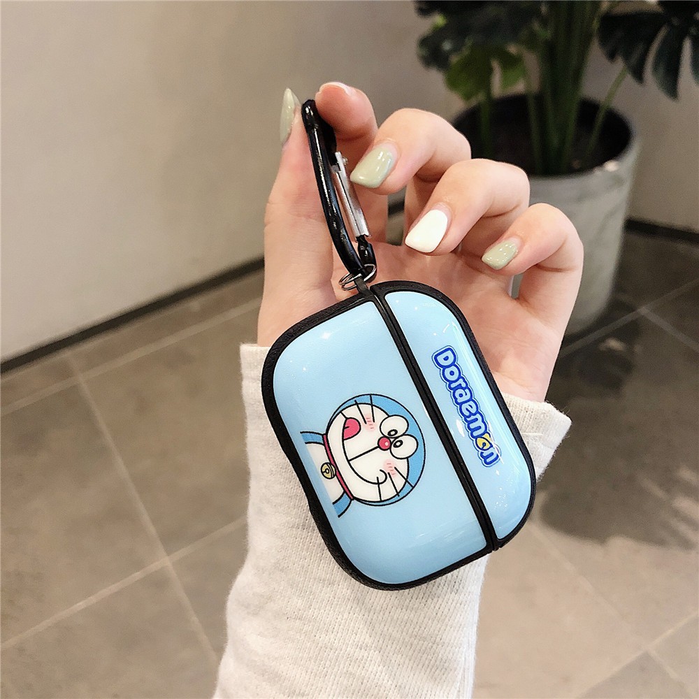 Vỏ Cứng Bảo Vệ Hộp Sạc Tai Nghe Airpods Pro2 Airpods Pro AirPods3 gen3 Airpods2 Hình Doraemon Sáng Tạo
