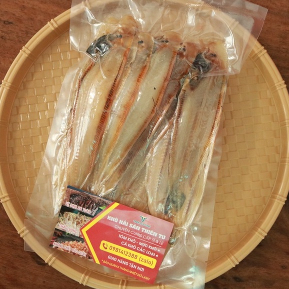 Khô cá lưỡi trâu Cà Mau loại 1 hảo hạng 500gr , hương vị đặc biệt , nhiều dinh dưỡng , an toàn vệ sinh , Thiên Tú Foods