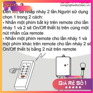 Công tắc điều khiển từ xa RC5H ( bao gồm điều khiển )