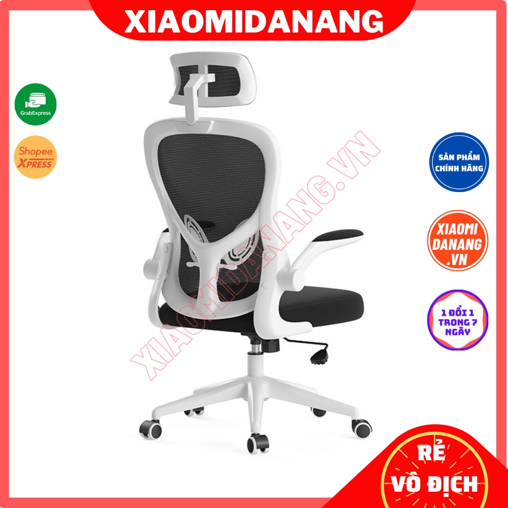 Ghế Xoay Công Thái Học Xiaomi Youpin HBADA 4D 5D Lưng Kép Chuẩn Ergonomic 1S / HDNY163