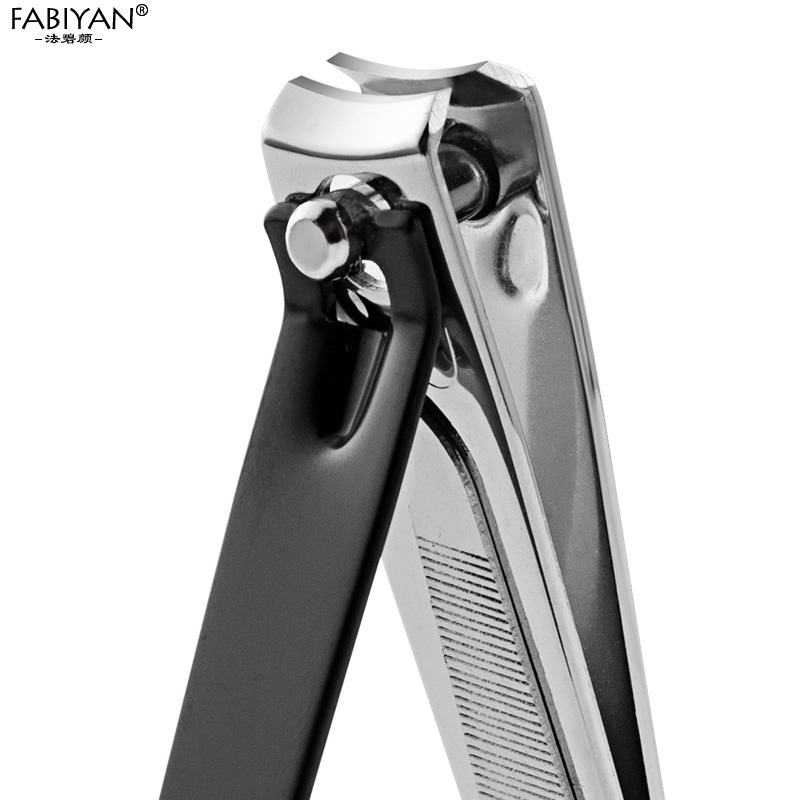 Bấm móng tay móng chân FABIYAN thép không gỉ sắc bén tích hợp cây dũa móng tiện lợi