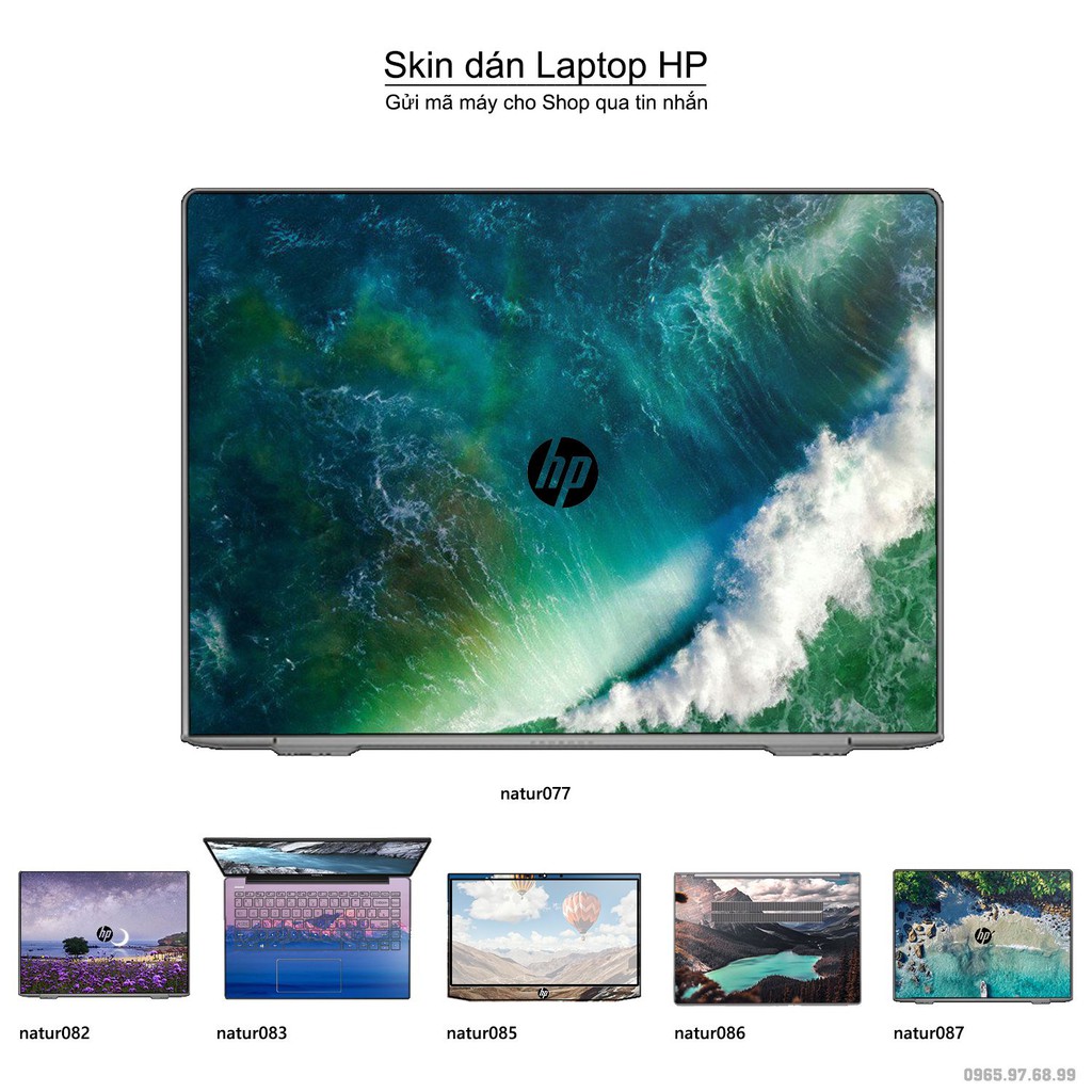 Skin dán Laptop HP in hình thiên nhiên _nhiều mẫu 4 (inbox mã máy cho Shop)