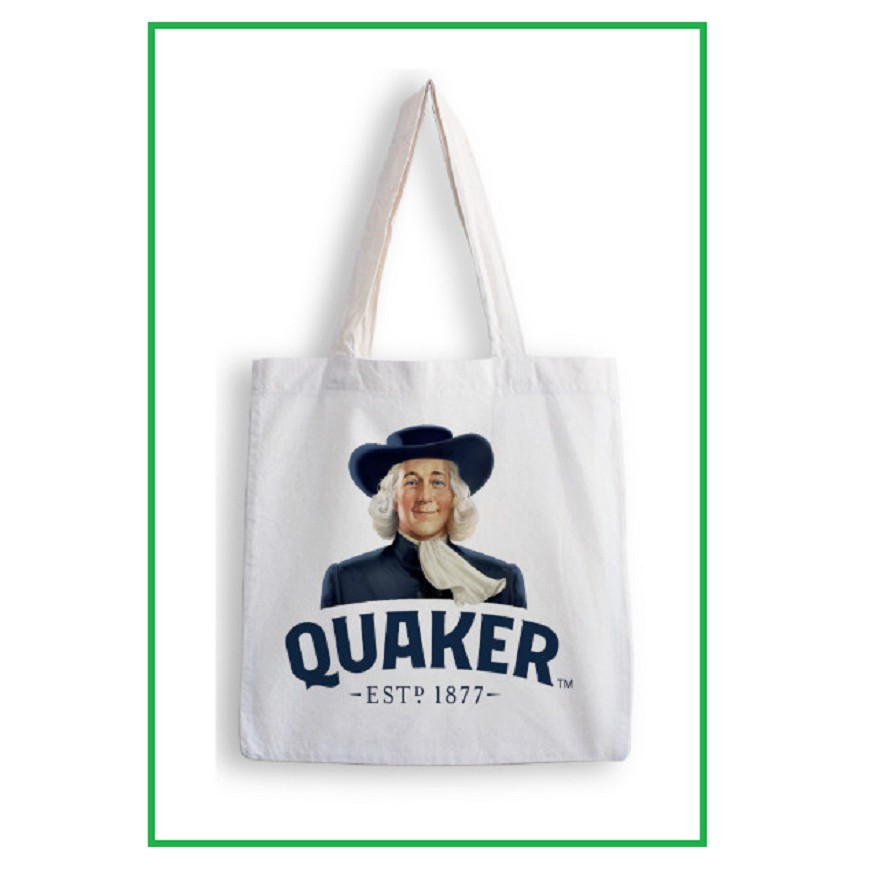 [Gift] Túi Canvas Quaker