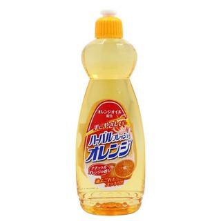 Nước rửa chén bát diệt khuẩn tinh chất cam Mitsuei chai 600ml - Nhật Bản