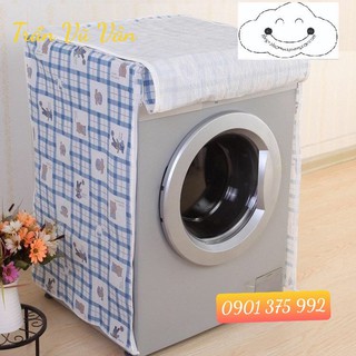 Áo Trùm Máy Giặt Cửa Trước Cửa Ngang Vải Dù Siêu Bền Chống Mưa Nắng Nóng - 7kg-15kg (Được Chọn Màu)
