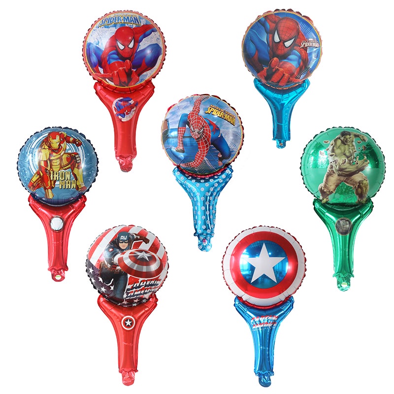 1 Bong Bóng Hình Người Nhện Trang Trí Tiệc Sinh Nhật 30 * 50cm