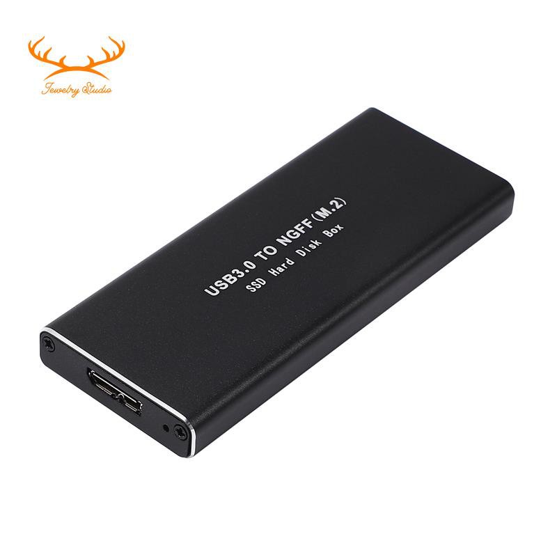 Hộp Chuyển Đổi M.2 Ngff Ssd Sata Sang Usb 3.0 Kèm Tua Vít Cho Ổ Cứng M2 Ngff Ssd
