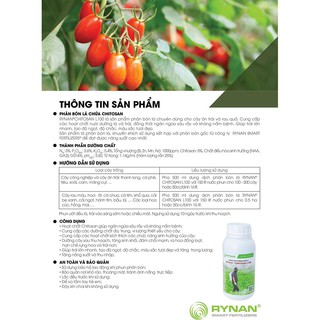 PHÂN BÓN LÁ HOẠT CHẤT CHITOSAN (CHAI 100ML)