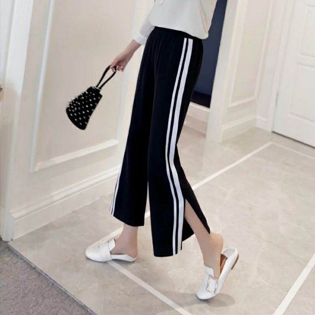 QUẦN SỌC XẺ - DÁNG BAGGY CULLOTTES