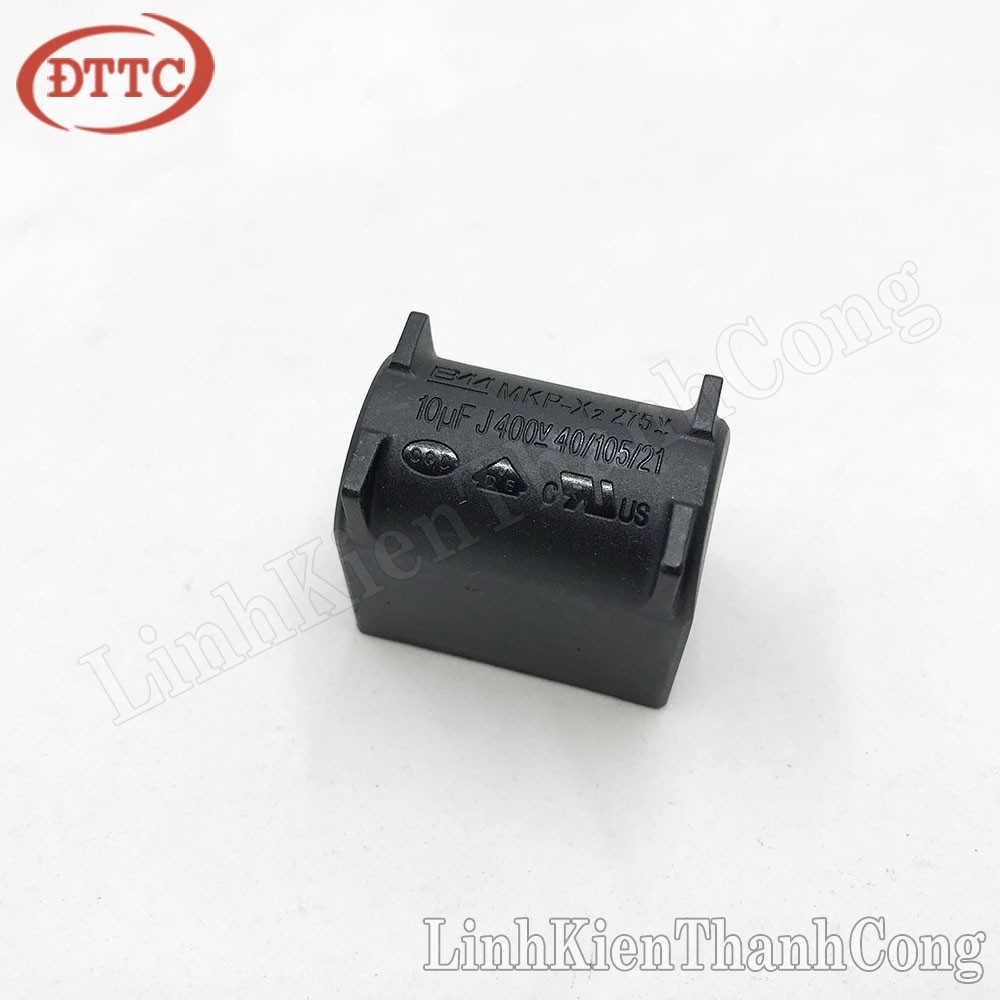 Tụ Bếp Từ 10uF 275VAC 400VDC BM Đứng