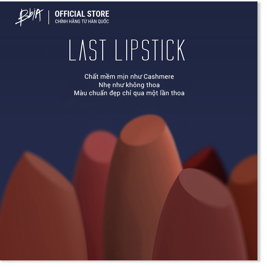 [Mã giảm giá] Son lì Bbia Last Lipstick Version 4 3.5g