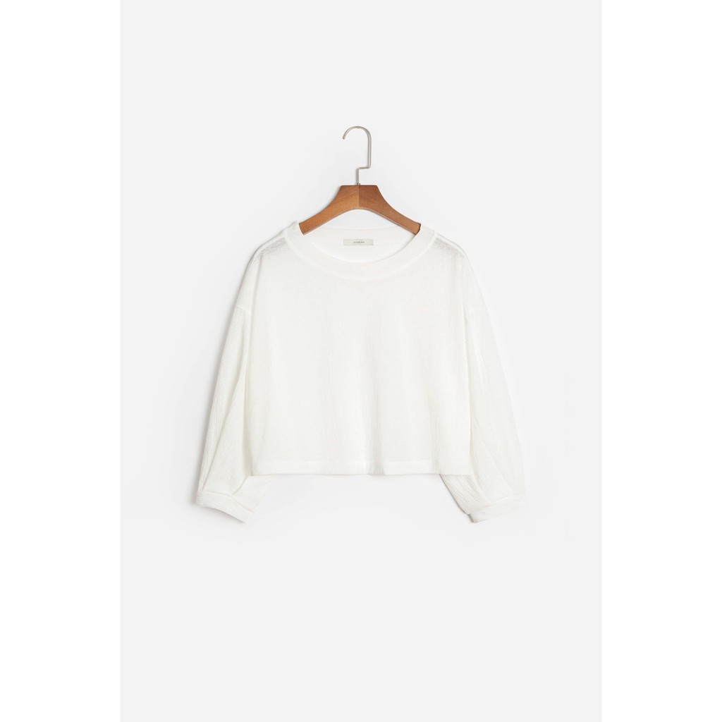 [Mã WASKT304 giảm 15% tối đa 30K đơn 99K] Áo Cổ Tròn Croptop[Madelen] | BigBuy360 - bigbuy360.vn