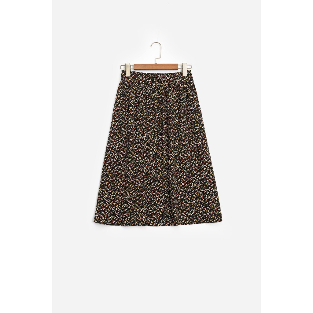 Chân váy xẻ dài cạp bèo nữ MADELEN chất vải chiffon nhiều màu họa tiết | BigBuy360 - bigbuy360.vn