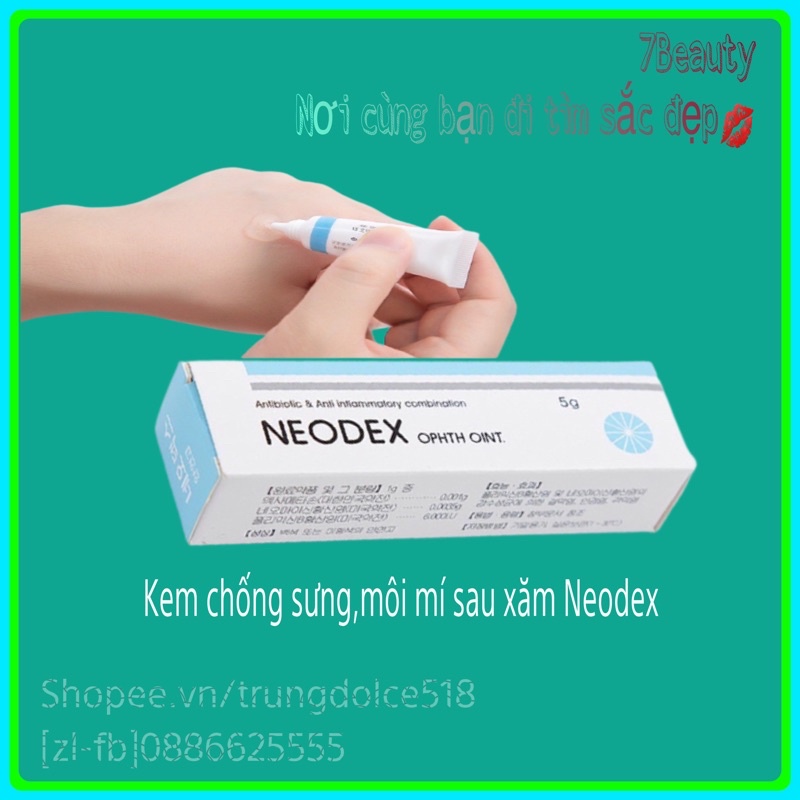 Kem NeoDex Chuyên Dùng Trong Nghành Phun Xăm