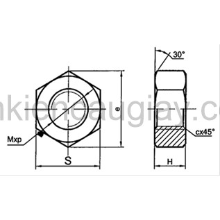 Ecu/Đai ốc (SL 10c)