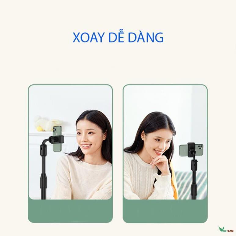 Kê Điện Thoại livestream để bàn xem video Ổn Định Xoay 360 Độ dùng để Quay Phim Ghi Hình Đa Dụng -dc4534
