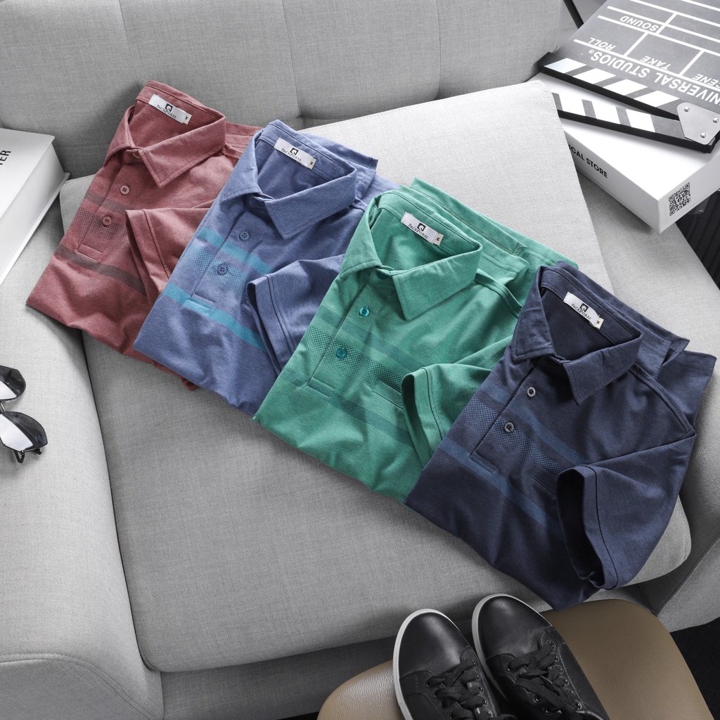 Áo Polo Nam Trung Niên Có Túi  Nhiều Màu Chất Liệu Cotton Cao Cấp- Áo phông polo nam  vải cá sấu cotton cực đẹp