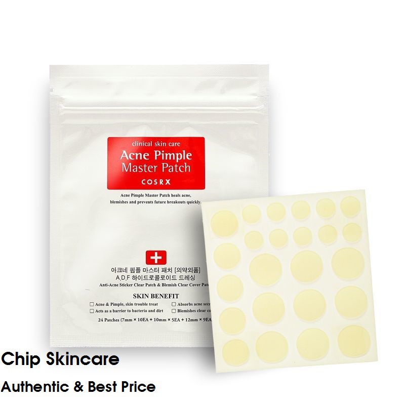 Miếng dán mụn Cosrx Acne Pimple Master Patch và Cosrx The Clear Pit Master Patch