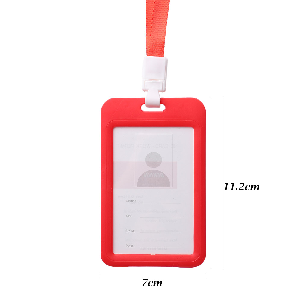 Ví đựng thẻ nhiều màu sắc có dây đeo thời trang dành cho nam và nữ