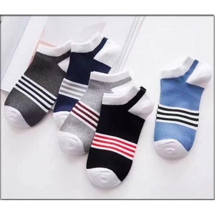 [ SIÊU RẺ ] VNA004 COMBO 5 đôi tất cổ Ngắn cotton không hầm bí