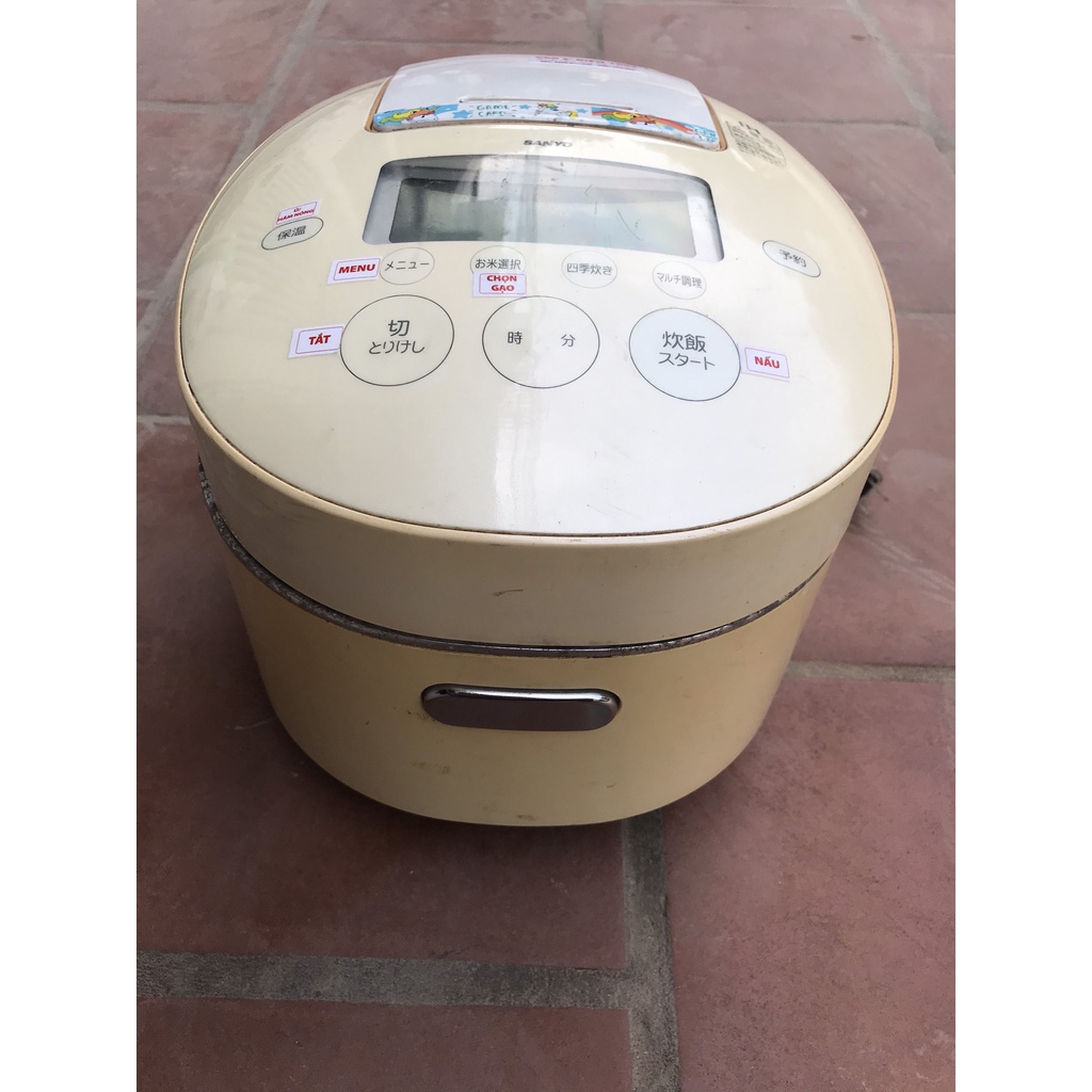 Nồi cơm điện cao tần áp suất Nhật bãi Sanyo  ECJ-XP1000