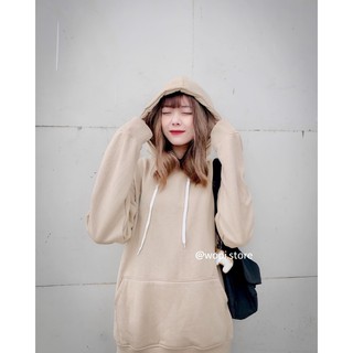 Áo HOODIE BASIC Màu Tan UNISEX