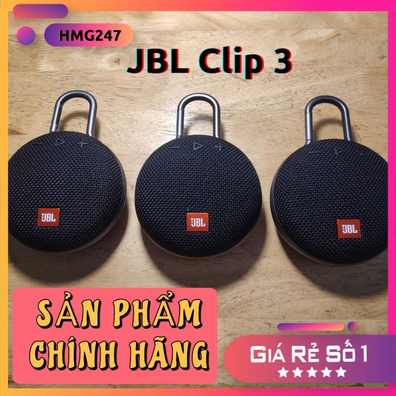 [CHÍNH HÃNG] Loa Bluetooth JBL Clip 3 - JBL Go Plus