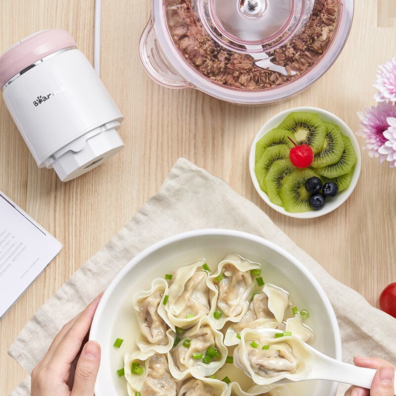 MÁY XAY THỊT 2L BEAR CHÍNH HÃNG MÀU HỒNG BẢO HÀNH 6 THÁNG