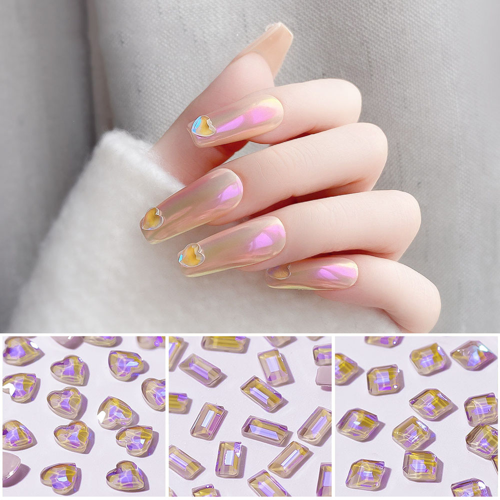 [Hàng mới về] Set 100 phụ kiện 3d trang trí móng tay