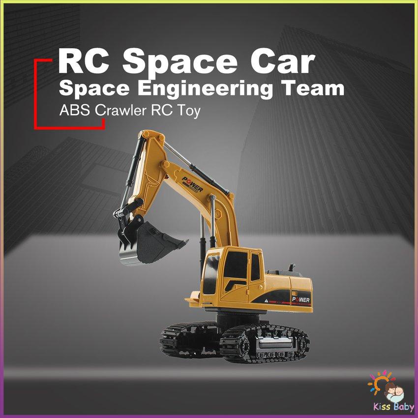 Xe tải RC Mini Điều khiển từ xa Máy ủi 1:24 Hợp kim Kỹ thuật Xe tải Tự đổ [9/17]