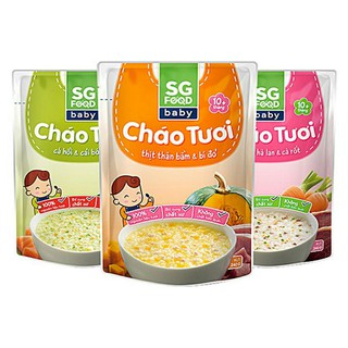 Combo 12 gói cháo tươi Sài Gòn Foods