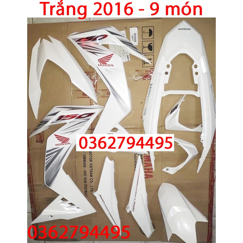 Combo dàn áo Winner v1 Trắng 2016