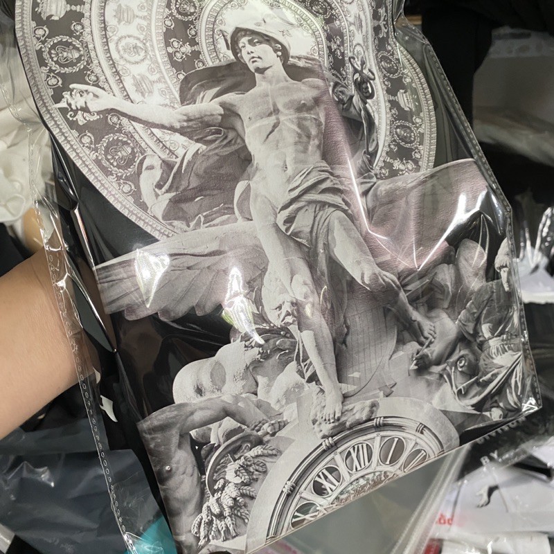 ÁO THUN NAM NỮ TƯỢNG HERMET TIME CHẤT COTTON CAO CẤP