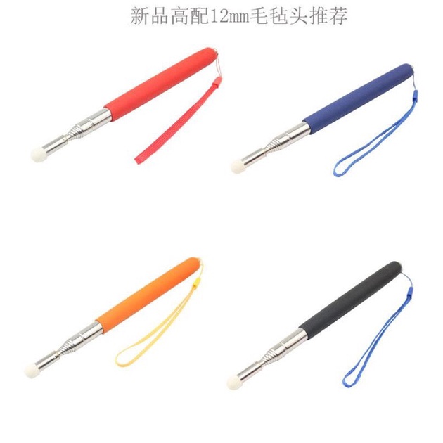 Siêu Rẻ Que chỉ bảng inox đầu nỉ 1 mét