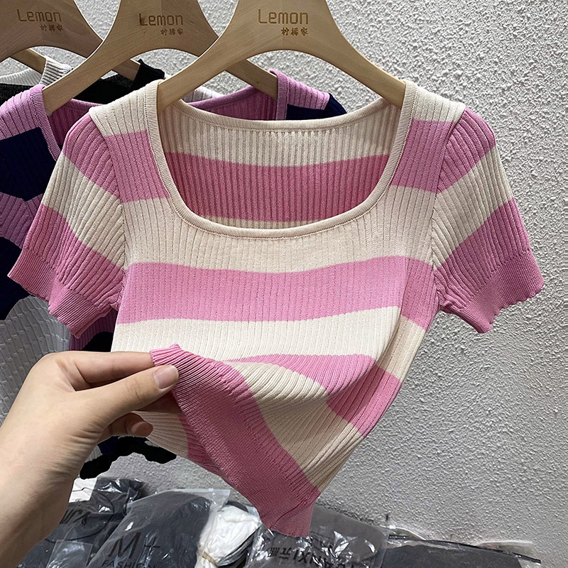 NRVP Áo Khoác Cardigan Dệt Kim Tay Ngắn Dáng Rộng Thiết Kế Mới Thời Trang Theo Phong Cách Hàn Quốc