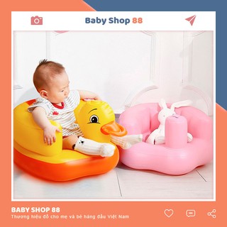 Ghế Bơm Hơi Tập Ngồi Cho Bé Chống Gù Lưng