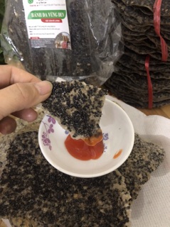set 10c bánh đa vừng đen Đô lương ( bánh sống)