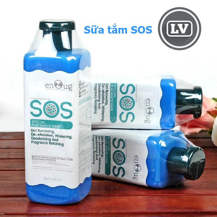 Sữa tắm cho chó mèo SOS 530ML Phụ kiện Long Vũ