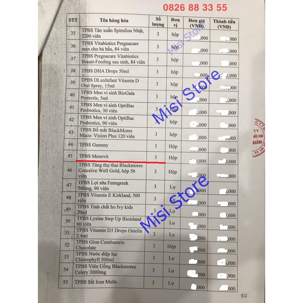 Viên tăng khả năng sinh lý Menevit Male Fertility Supplement | BigBuy360 - bigbuy360.vn