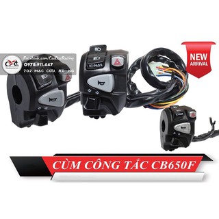 Gía sỉ Cùm công tắc CB650F - gắn cho EX150 winner và nhiều dòng xe khác - có passing nút ưu tiên