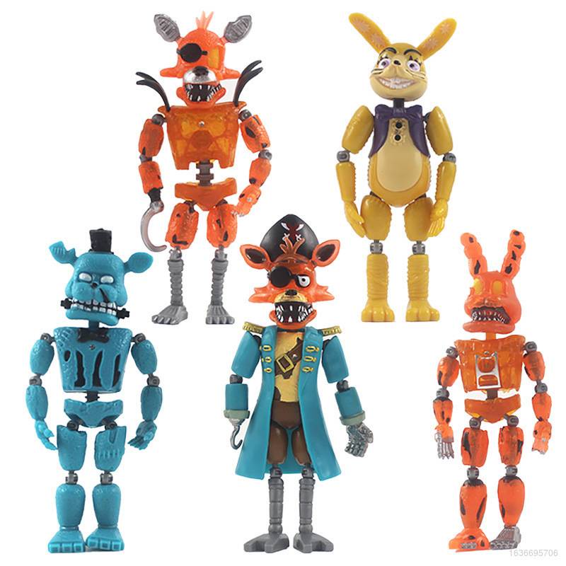 5 mô hình nhân vật Five Nights at Freddy có đèn trang trí nhà ở