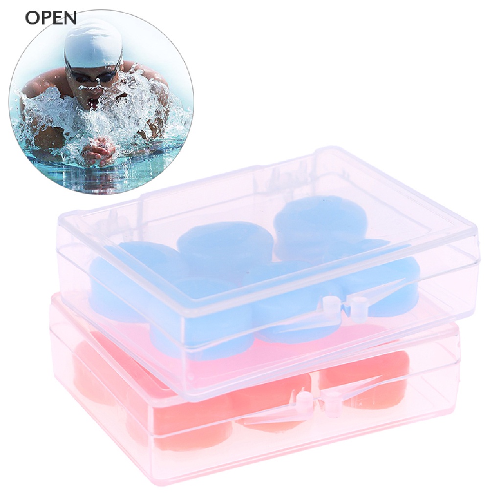 Bộ 6 Nút Bịt Tai Chống Ồn Bằng Silicone