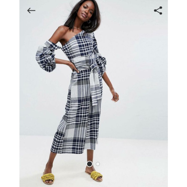 Jumpsuit lệch vai ASOS