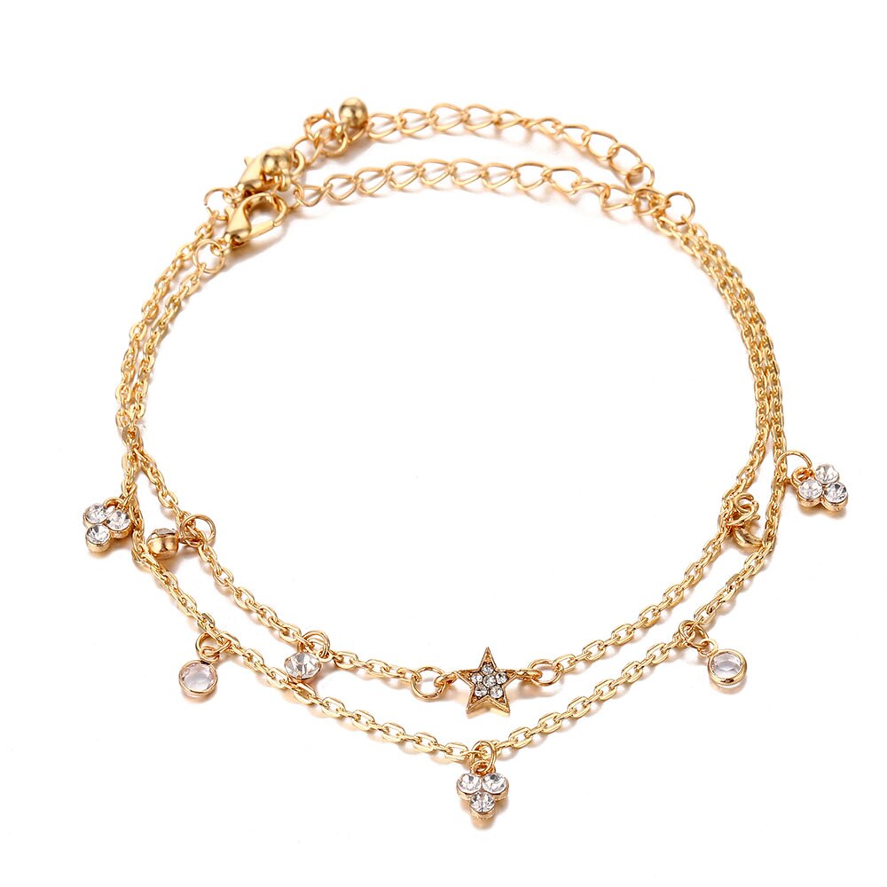 Lắc Chân Nhiều Lớp Phong Cách Cổ Điển Xinh Xắn Cho Nữ | BigBuy360 - bigbuy360.vn