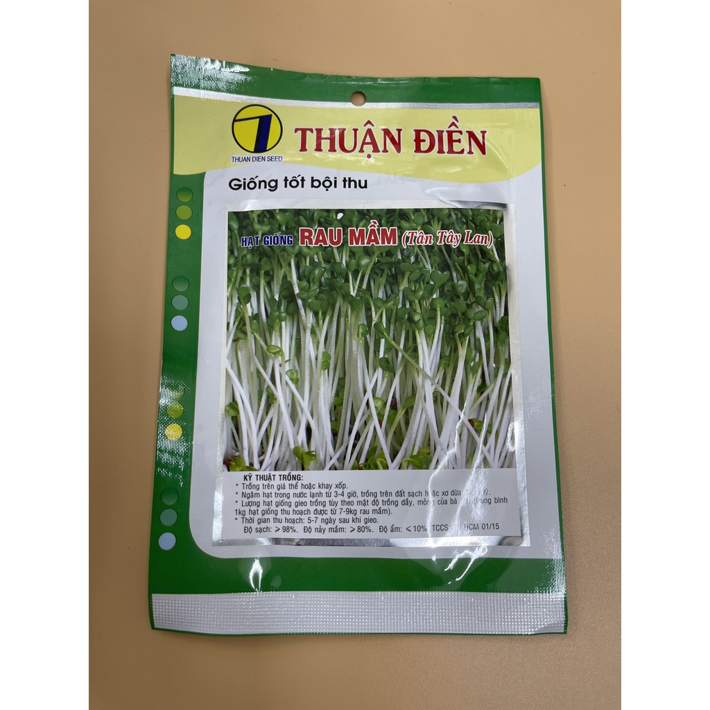 Hạt giống Rau Mầm ( Tân Tây lan ) 20gram M2T