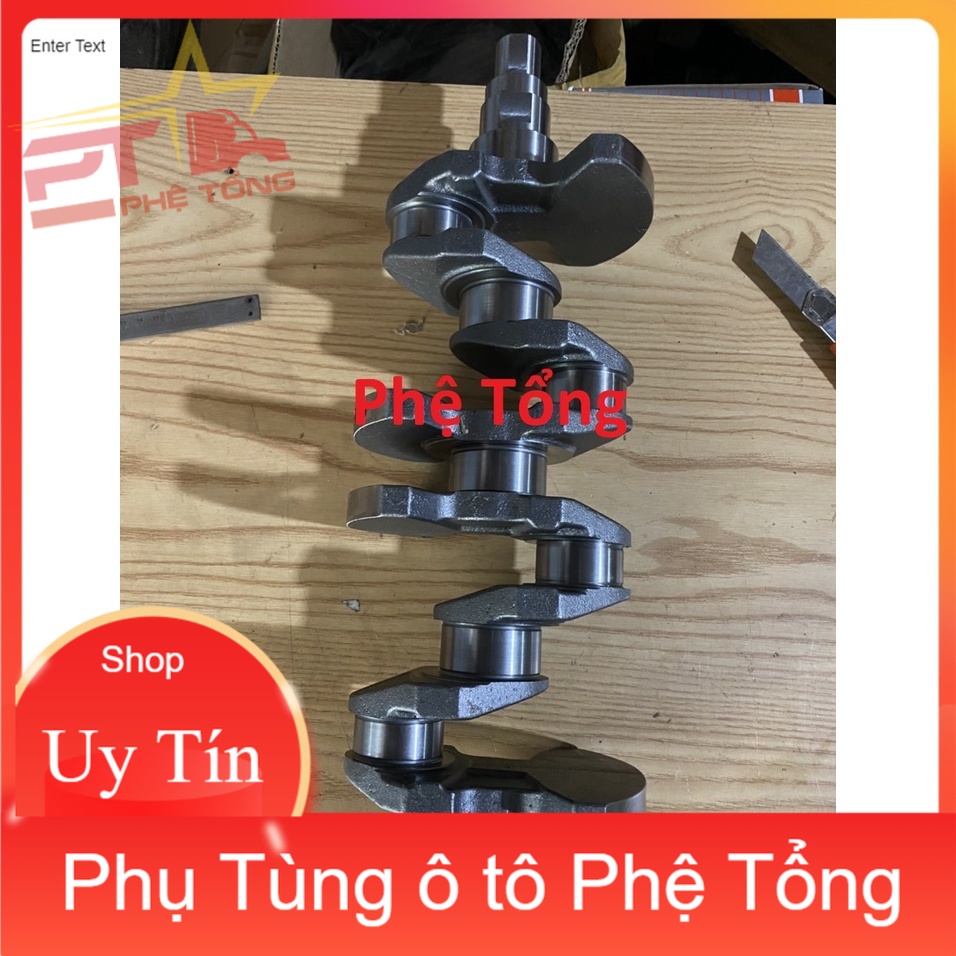 Trục cơ, Trục khửu Teraco T100 4G13 4G15 4G18