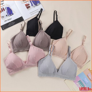 Áo ngực nữ mút mỏng áo Bra nữ cổ V thiết kế khoét sâu kiểu Bikini gợi cảm