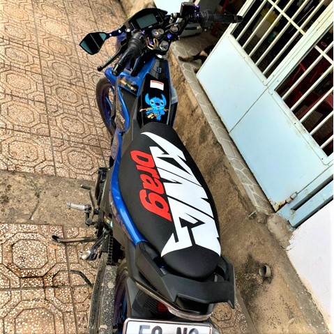 VỎ BỌC YÊN XE MÁY Drag KING LOẠI ĐẸP , ĐỒ CHƠI XE MÁY